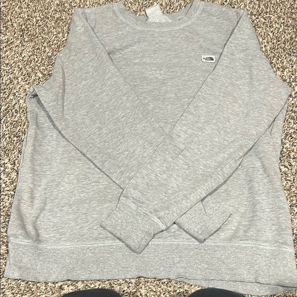 The North Face Light Gray Women's Top